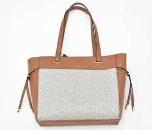 NWT Tommy Hilfiger Women's CS Kelsey Handbag Tote Shoulder Bag 69J5220 - Picture 1 of 6