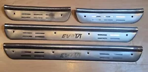 MITSUBISHI LANCER EVO VI 6 UK RALLIART SCHWELLER EINTRITT SCHUBABDECKUNGEN SCHUTZ SET - Bild 1 von 12