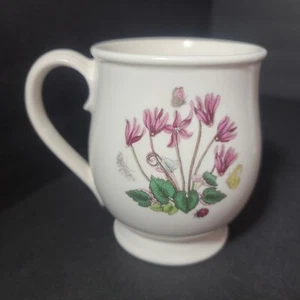 Portmeirion Botanic Garden 4 1/2"  Bristol Cup / Mug  Cyclamen  - Picture 1 of 5