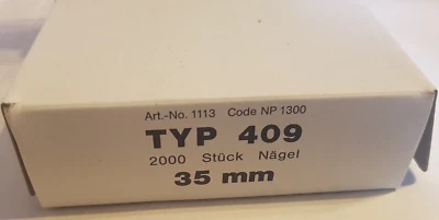 Nägel für  t-tronic von esco  in 35mm      2000 Stück - Bild 1 von 2