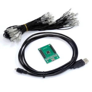 Xin Mo USB Arcade Encoder 2 Players 22 Buttons Windows Raspberry Pi - Picture 1 of 7