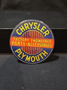 Vintage Chrysler Plymouth Factory Engineered Parts-Accessories Magnet-back - Picture 1 of 3