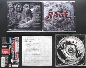 RAGE Carved In Stone '08 JAPAN 1ST PRESS OBI Peavy Wagner Victor Smolski ALMANAC - Picture 1 of 1