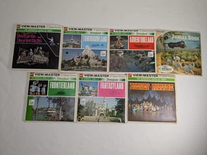 Vintage Viewmaster Disney Reels set 1960's 1970's Tomorrowland Fantasyland Lot - Picture 1 of 3