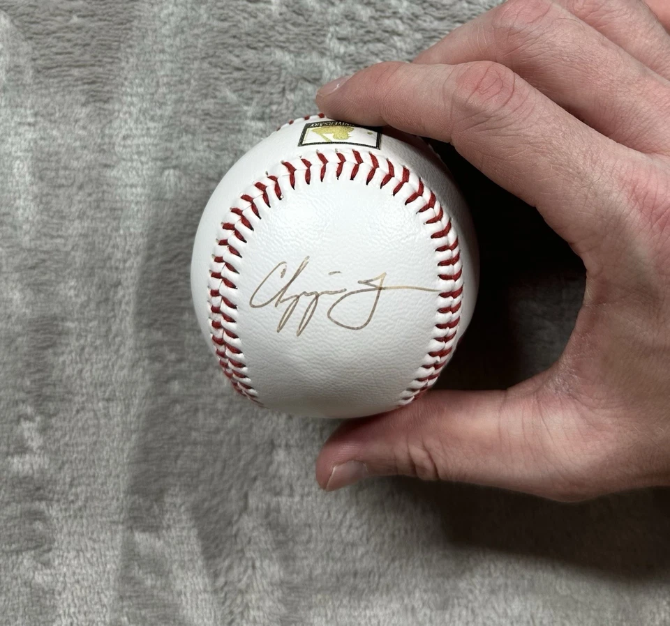 Chipper Jones Atlanta Braves Autographed Baseball 100% Authentic NO COA - Image 1 of 4