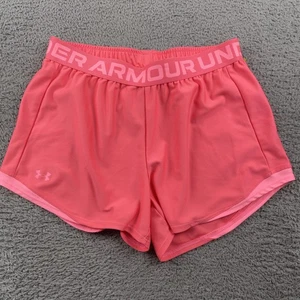 Under Armour Shorts Damen klein rosa lockere Passform elastischer Bund Laufen sportlich - Bild 1 von 7