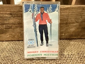 JOHNNY MATHIS MERRY CHRISTMAS CASSETTE - Picture 1 of 2
