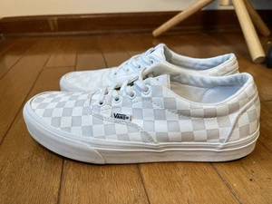 Vans Checkered Lace Up Doheny Sneakers White Gray Size Women’s 9.5 Men’s 8 - Bild 1 von 10
