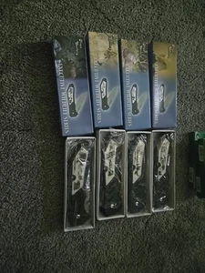 Frost Cutlery Executive Wilife Series, 4 Pack Of Knives. Bear, Buck, Eagle, Wolf - Picture 1 of 5