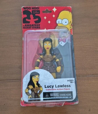 Figura de acción de Los Simpson 25 aniversario - Lucy Lawless - 5" NECA serie 2  Foto 1 de 4