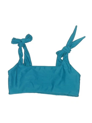 Top de traje de baño verde Mikoh para mujer M Foto 1 de 2