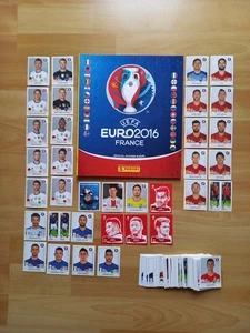 Panini Fußball EM 2016 Frankreich Leeralbum und 150 verschiedene Sticker - Bild 1 von 9
