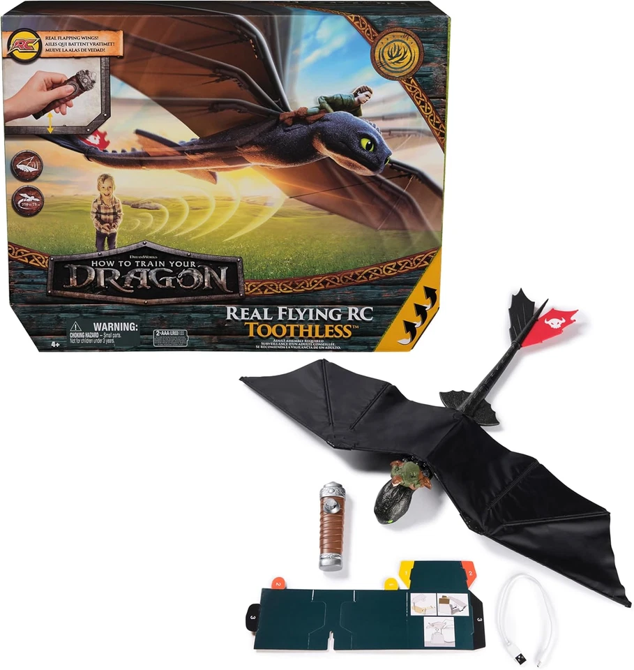 Dreamworks How to Train Your Dragon, Remote Control, Fliegender Drache Ohnezahn