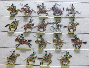 18 Zinnfiguren Preussen 2. Schlesische Husaren Kavallerie Napoleon 30mm bemalt - Bild 1 von 1