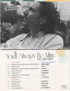 Anson Seabra The You'll Always Be Mine Fall Tour 2025 Poster, Music Fan Gift - Picture 1 of 2