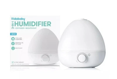 FridaBaby 3-in-1 Humidifier Diffuser Nightlight for Nursery Sinus Soothing - Image 1 of 4