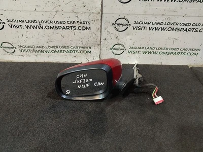 JAGUAR XF X250 N/S PASSENGER SIDE LEFT WING MIRROR RED CHN - Image 1 of 4
