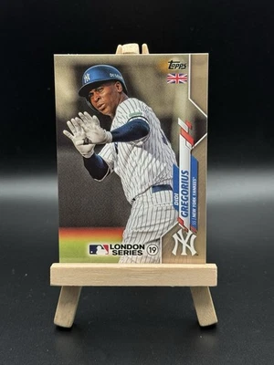 2020 Topps UK Edition Didi Gregorius London Series 158 New York Yankees 23/25!! - Image 1 of 2