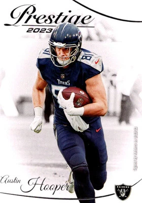 2023 Panini Prestige Austin Hooper Las Vegas Raiders #151 - Image 1 of 2