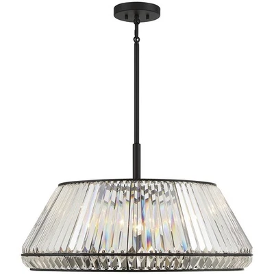 Colgante piramidal negro mate Savoy House Lighting 7-1610-6-89 Foto 1 de 4