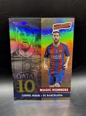 2016-17 Panini Aficionado Lionel Messi números mágicos prova de artista /99 MN-10 LER - Imagem 1 de 2