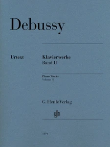 Claude Debussy Piano Works Vol 2 Henle Urtext Classical Sheet Music Book - Picture 1 of 1