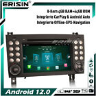 8-rdzeniowe radio samochodowe Android 12.0 GPS nawigacja Mercedes-Benz SLK klasa R171 CarPlay DVD