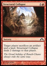 Structural Collapse  x4 EX/NM Gatecrash MTG Magic Cards Red Common
