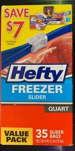Hefty 35 Gefrierschieber Quart Vorteilspackung - Bild 1 von 5