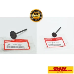 Intake valve exhaust valve genuine Honda Grom125 14721-K26-G00 /14711-K26-G00 - Picture 1 of 12