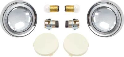 1962-66 Chevy Full SIze Car 2 Door Hardtop Deluxe Interior Dome Light Assemblies - Image 1 of 3