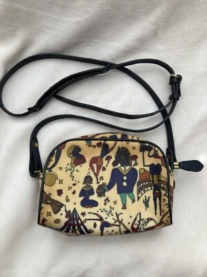 Bolso de hombro vintage Piero Guidi Magic Circus Foto 1 de 4