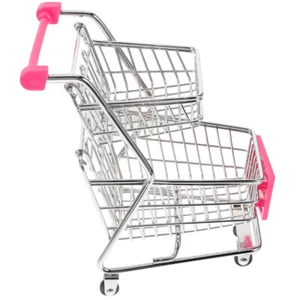 Fried Chicken Basket Miniature Shopping Cart Small Storage Baskets - Picture 1 of 12
