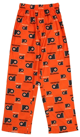 Outerstuff NHL Philadelphia Flyers Youth (8-20) Team Logo Pajama Pant Cover