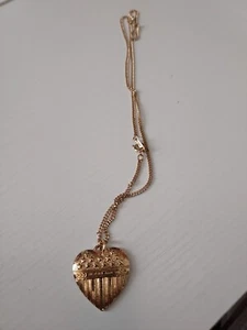 AVON Stars and Stripes Pendant - gold toned - nib. 1982 - Bild 1 von 5