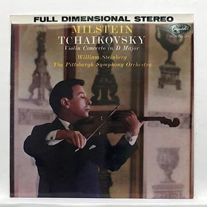 NATHAN MILSTEIN ⸺ TCHAIKOVSKY violin concerto ⸺ CAPITOL SP8512 FR orig LP EX++ - Imagen 1 de 3