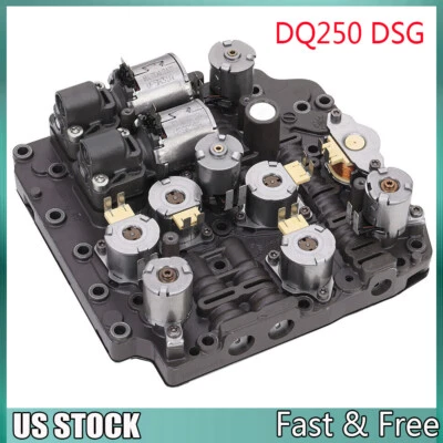 Cuerpo de válvula electromecánico DQ250 DSG para Audi A3 Q3 TT 2003-up 6 velocidades 02E Foto 1 de 4