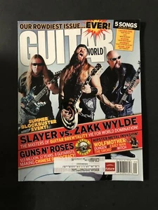 Guitar World Magazine September 2006 Slayer vs Zakk Wylde - Picture 1 of 2