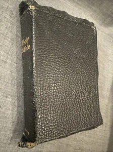 Holy Bible Pronouncing Edition Holman Pronouncing Edition 1930’s Leather Indexed - Imagen 1 de 11