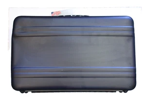 Zero Halliburton Model 105C-ON Black Briefcase with Dial Lock Still Has Tags - Picture 1 of 5