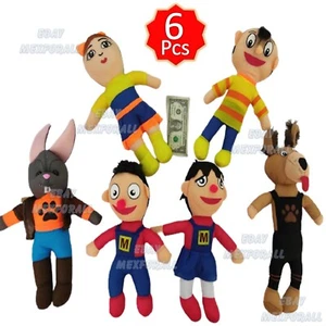 Paquete de juguetes de muñecas de peluche El Show de Bely y Beto Friends 6 piezas hechas a mano México MEX - Imagen 1 de 9