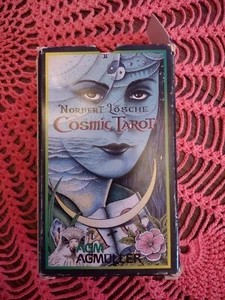 DE COLECCIÓN EL TAROT CÓSMICO NORBERT LOSCHE AGM URANIA HECHO EN SUIZA 1998 COMPLETO - Imagen 1 de 9