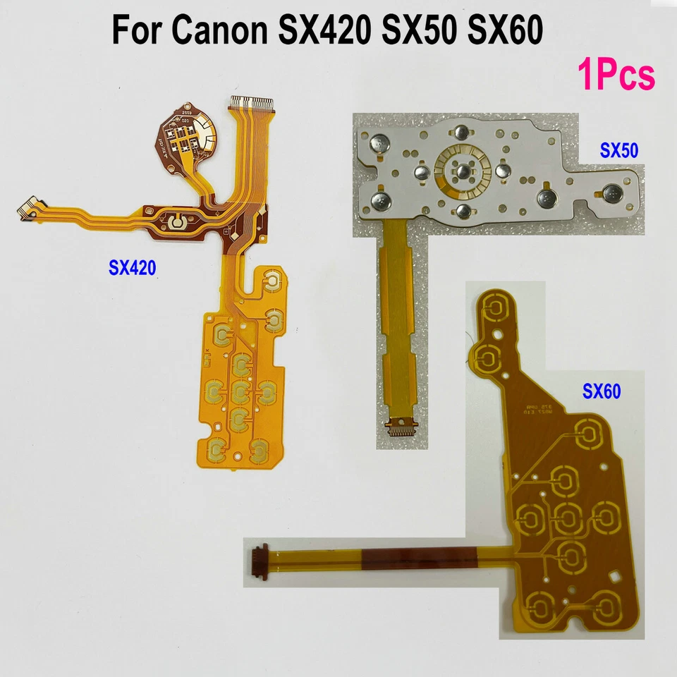 Camera Function Menu Key Button Board Flex Cable FPC for Canon SX420 SX50 SX60 - Image 1 of 1