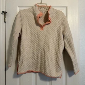 Suéter suéter para mujer Wallflower, crema y melocotón, XL - Imagen 1 de 6