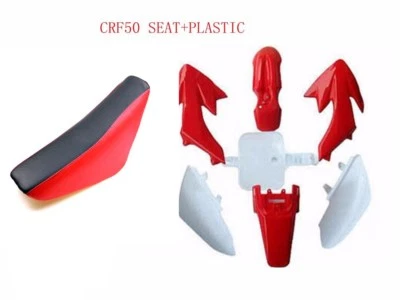 Kit de guardabarros de plástico asiento para XR50 CRF50 50CC 70 110 125cc SSR Dirt Pit Bike Foto 1 de 4