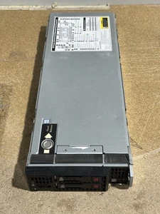 HP ProLiant BL460c Gen9 Blade Server 727021-B21 2x 300GB 2x Xeon E5-2660v3 - Afbeelding 1 van 6