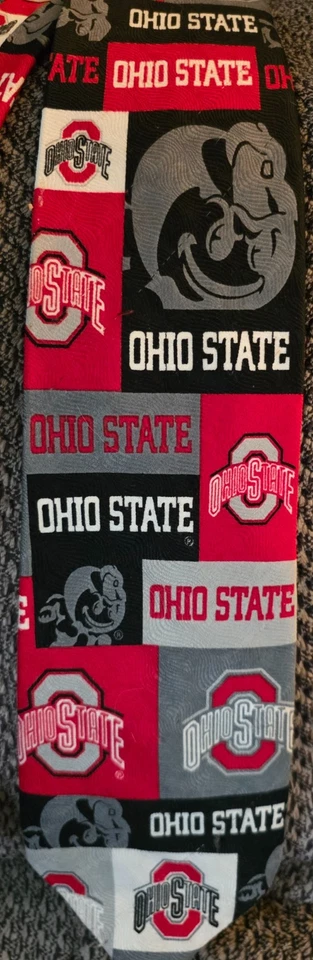 Corbata para hombre Ohio State University Buckeyes Brutus de Ralph Marlin Foto 1 de 4