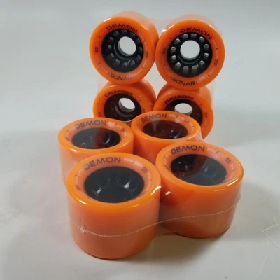 Ruedas de patín Sonar Demon EDM 95A 43mm x 62mm NARANJA (paquete de 8) Foto 1 de 4