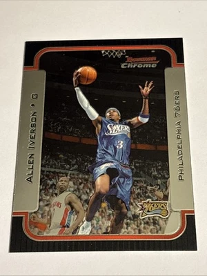 ALLEN IVERSON, 2003-04 BOWMAN CHROME #10 - Image 1 of 2