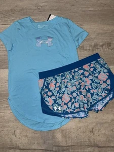 Under Armour - T-shirt & Shorts - Size L- NWT - Picture 1 of 1